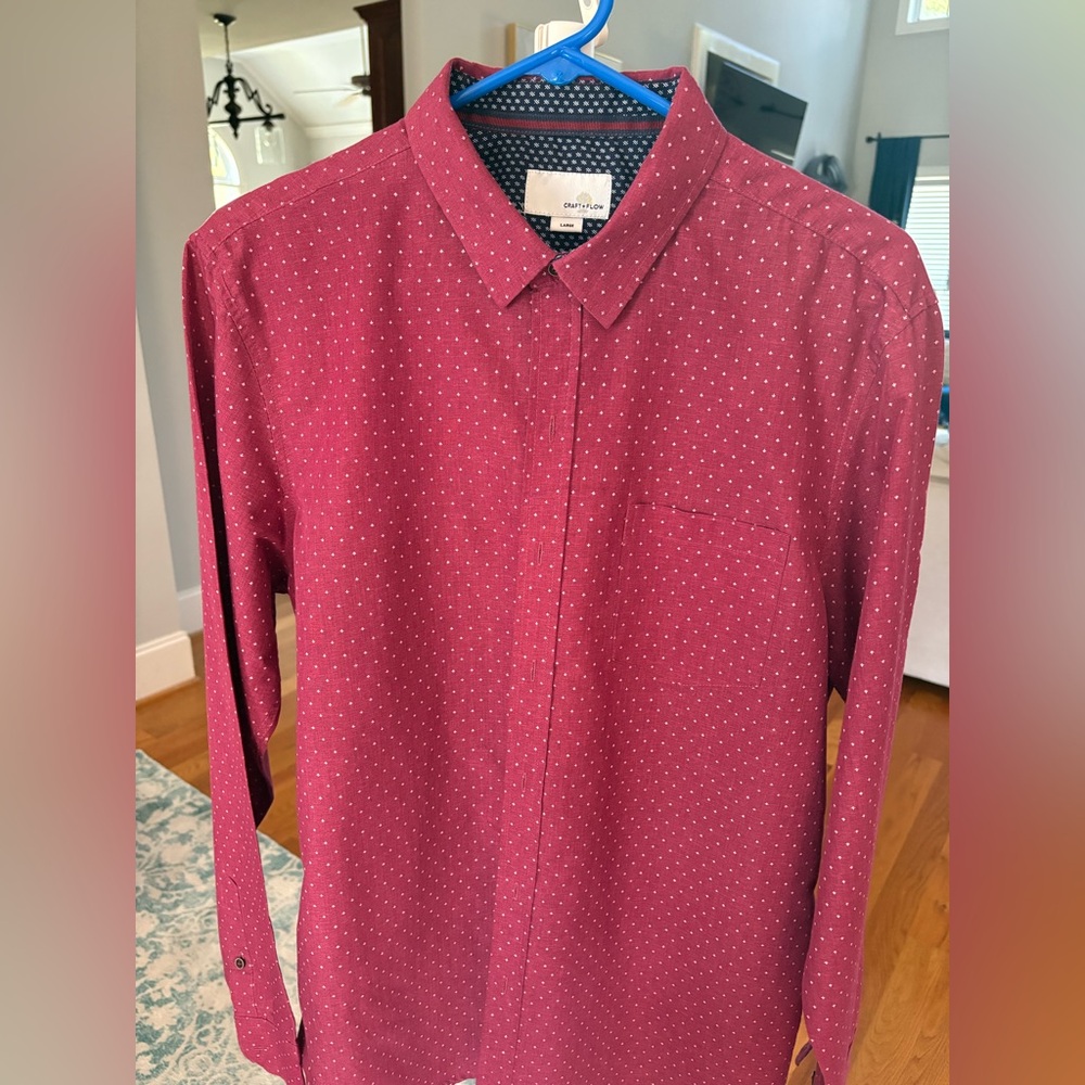 Craft + Flow Men's button down large